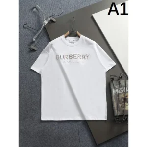2026新品 半袖Tシャツ BURBERRY バーバリー 明るい雰囲気があり、春夏にぴったりの一枚 商品画像 1