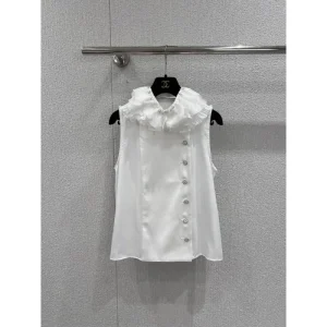 2026新品 ノースリーブトップス CHANEL シャネル 華やかさ際立つ限定デザイン 商品画像 1