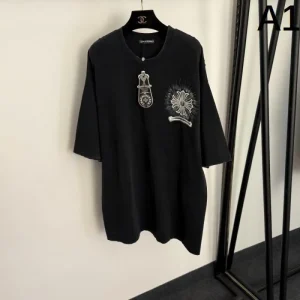 2026新品 半袖Tシャツ CHROME HEARTS クロムハーツ 圧倒的存在感ブランドロゴ 人気爆発モデル 商品画像 1