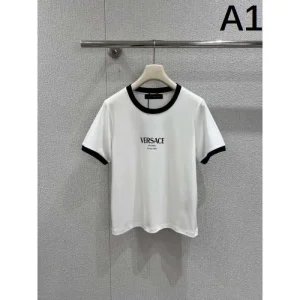 2026新品 半袖Tシャツ VERSACE ヴェルサーチェ ブランドらしさ際立つ一着 商品画像 1