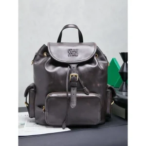2026新品 バックパック MIU MIU ミュウミュウ 上品可愛い トレンドスタイル 商品画像 1