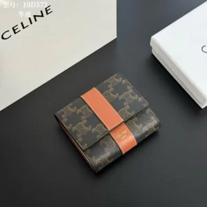 2026新品 三つ折り財布 CELINE セリーヌ デイリー使い最適 ミニ財布人気モデル 商品画像 1