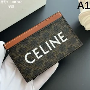 2026新品 カードケース CELINE セリーヌ 高級ブランド特価 人気ミニウォレット 商品画像 1