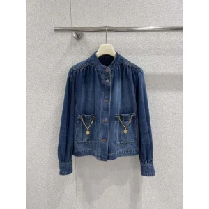 2026新品 デニムジャケット CHLOE クロエ 着回し力抜群の万能カラー 商品画像 1